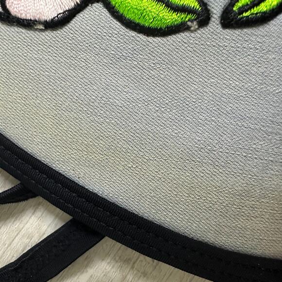 Triangl Floral Denim Neoprene Bikini Top Size Large - Picture 5 of 5